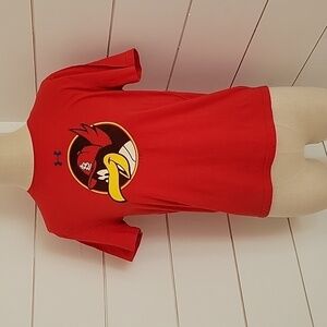 VINTAGE STL St. Louis Cardinals baseball Fredbird tee shirt